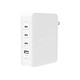 Belkin GaN BoostCharge Pro 4-Port 140W Mains Charger (White) PC and MacBook charger with GaN 4-port technology 140 W