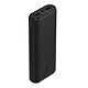 Belkin Boost Charge 20K Black 3-port 20,000 mAh external battery with USB-C to USB-C cable