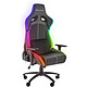 X Rocker Stinger RGB Faux leather gaming chair with 4D armrests and RGB backlighting