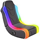 X Rocker Chimera RGB 2.0 PU leather gaming chair with fixed armrests, 2.0 audio system on headrest and RGB backlighting