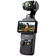 DJI Osmo Pocket 3 Fotocamera portatile per smartphone - gondola meccanica a 3 assi - 4K 60 fps - schermo OLED da 2" 556 x 314 pixel - durata della batteria 166 minuti