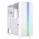 BitFenix Saber Mesh (bianco) Case PC torre media con pannello frontale in rete, finestra in vetro temperato e illuminazione ARGB