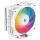 DeepCool AG400 ARGB White Ventilateur de processeur ARGB pour socket Intel et AMD