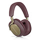 B&W Px8 Royal Burgundy Around-ear wireless headphones - Active noise-cancelling - Bluetooth 5.2 aptX HD / aptX Adaptive - 30h battery life - Controls/Microphone