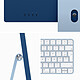 Avis Apple iMac M3 (2023) 24" 8 Go 256 Go Bleu (MQRQ3FN/A-MKPN)
