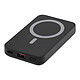 Akashi Batterie de Secours MagSafe à Induction 5000 mAh Batterie externe 5000 mAh USB / USB-C avec chargement sans fil