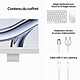 Apple iMac M3 (2023) 24" 24 Go 2 To Argent (MQRJ3FN/A-24GB-2TB) pas cher
