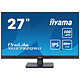 iiyama 27" LED - ProLite XU2792QSU-B6 2560 x 1440 pixel - 0,4 ms (MPRT) - 16/9 - Pannello IPS - 100 Hz - DisplayPort/HDMI - Hub USB 3.0 - Altoparlanti - Nero