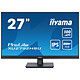 iiyama 27" LED - ProLite XU2792HSU-B6 Ecran PC Full HD 1080p - 1920 x 1080 pixels - 0.4 ms (MPRT) - Format large 16/9 - Dalle IPS - 100 Hz - FreeSync - DisplayPort/HDMI - Hub USB 3.0 - Noir