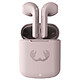 Fresh'n Rebel Twins Core Smokey Pink Cuffie in-ear senza fili - Bluetooth - comandi a sfioramento - microfono - durata della batteria di 30 ore - custodia per la ricarica/il trasporto