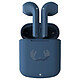 Fresh'n Rebel Twins Core Steel Blue Cuffie in-ear senza fili - Bluetooth - comandi a sfioramento - microfono - durata della batteria di 30 ore - custodia per la ricarica/il trasporto