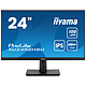 iiyama 23.8" LED - ProLite XU2492HSU-B6 Ecran PC Full HD 1080p - 1920 x 1080 pixels - 0.4 ms (MPRT) - Format large 16/9 - Dalle IPS - 100 Hz - FreeSync - DisplayPort/HDMI - Haut-parleurs - Noir