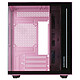 Mars Gaming MC-View Pink Mini-tower case with side window and tempered glass front panel