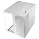Mars Gaming MC-Novam White Mini-tower case with side window and tempered glass front panel