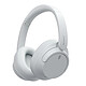 Sony WH-CH720N White Around-ear wireless headphones - Bluetooth 5.2 - Active noise reduction - Controls/Microphone - 35-hour battery life
