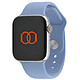 Band Band Bracelet Sport fluoroélastomère bleu hiver 41 mm Bracelet Sport en fluoroélastomère pour Apple Watch 38/40/41 mm