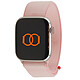 Band Boucle Sport Nylon Woven Light Pink 41 mm Sport Woven Nylon Strap for Apple Watch 38/40/41 mm