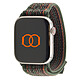 Band Band Boucle Sport Nylon Tissé Vert Sequoia/Orange 49 mm Bracelet Sport en nylon tissé pour Apple Watch 42/44/45/49 mm