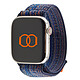 Band Band Sport Buckle Nylon Woven Royal game/Orange 49 mm Sport Woven Nylon Strap for Apple Watch 42/44/45/49 mm