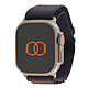 Band Band Boucle Alpine Indigo 49 mm Bracelet Aventure en nylon tissé pour Apple Watch 42/44/45/49 mm