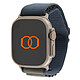 Band Band Boucle Alpine Bleu 49 mm Bracelet Aventure en nylon tissé pour Apple Watch 42/44/45/49 mm