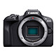 Canon EOS R100 Appareil photo hybride APS-C 24.1 MP - Vidéo 4K 30p - AF CMOS Dual Pixel - Viseur OLED - Wi-Fi/Bluetooth (boîtier nu)