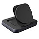 Zens Night Stand Black Magnetic bedside charger