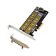 MicroConnect PCIe x4 M.2 Key NMVe SSD Adapter Carte contrôleur / adaptateur PCI Express 3.0 x4 vers SSD NVMe M.2 PCIe