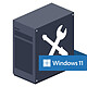 LDLC - Installation of a machine with Windows 11 Pro 64-bit Microsoft Windows 11 Pro 64-bit license (French) included - Additional 5 to 7 working days for assembly
