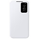 Samsung Smart View Wallet Case White Galaxy S23 FE Flap case with date/time display and card holder for Samsung Galaxy S23 FE