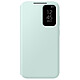 Samsung Smart View Wallet Case Menthe Galaxy S23 FE Etui à rabat avec affichage date/heure et porte-carte pour Samsung Galaxy S23 FE