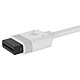 Acheter Corsair iCue Link 90° Cable 200mm (x 2) - Blanc