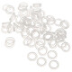 Glorious MX O-Ring 1.5 mm 40A Pack of 120 transparent rubber O-rings for Cherry MX mechanical switch keyboards