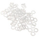 Glorious MX O-Ring 1.5 mm 70A Pack of 120 transparent rubber O-rings for Cherry MX mechanical switch keyboards