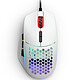 Glorious Model I (Matte White) Wired gaming mouse - right-handed - 19000 dpi optical sensor - 9 buttons - RGB backlighting