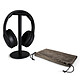 Meliconi HP Flash Evo Closed circumaural wireless TV headphones (3.5 mm jack) with stand