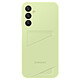 Samsung Galaxy A25 5G Card Case Light Green Soft case with card holder for Samsung Galaxy A25 5G