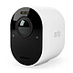 Arlo Ultra 2 - Blanc (VMC5040) Caméra de sécurité 4K HDR sans fil intérieure/extérieure avec vision nocturne, angle 180°, zoom et projecteur compatible Google Assistant et Amazon Alexa