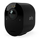 Arlo Ultra 2 - Negro (VMC5040B) Cámara de seguridad inalámbrica 4K HDR para interior/exterior con visión nocturna, ángulo de 180°, zoom y proyector compatible con Google Assistant y Amazon Alexa