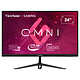 ViewSonic 23.8" LED - OMNI VX2428 Display per PC Full HD 1080p - 1920 x 1080 pixel - 0,5 ms (MPRT) - 16/9 - Pannello IPS - HDR10 - 180 Hz - FreeSync Premium - HDMI/Porta display - Nero