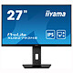 iiyama 27" LED - ProLite XUB2793HS-B7 Ecran PC Full HD 1080p - 1920 x 1080 pixels - 1 ms (MPRT) - Format large 16/9 - Dalle IPS - 100 Hz - HDMI/DisplayPort - Pivot - Noir