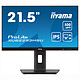 iiyama 21.5" LED - ProLite XUB2293HSU-B6 Ecran PC Full HD 1080p - 1920 x 1080 pixels - 4 ms (gris à gris) - Format large 16/9 - Dalle IPS - 100 Hz - HDMI/DisplayPort - Pivot - Hub USB - Noir