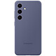 Samsung Coque Silicone Violet Galaxy S24 Coque en silicone pour Samsung Galaxy S24