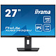 iiyama 27" LED - ProLite XUB2793QSU-B6 2.5K PC monitor - 2560 x 1440 pixels - 1 ms (MPRT) - 16:9 widescreen - IPS panel - 100 Hz - HDMI/DisplayPort - Pivot - Black