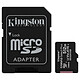 Kingston Canvas Select Plus SDCS2/512GB Tarjeta de memoria Micro SDXC UHS-I U3 Clase V30 de 512 GB + adaptador SD