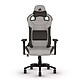 Corsair T3 RUSH Fabric (Grey/Anthracite) Gaming chair - soft fabric upholstery - 4D armrests - 160° reclining backrest - neck cushion - memory foam lumbar support - weight capacity 120 kg