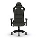 Corsair T3 RUSH Fabric (Anthracite) Gaming chair - soft fabric upholstery - 4D armrests - 160° reclining backrest - neck cushion - memory foam lumbar support - weight capacity 120 kg