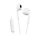 JVC HA-F17M White IPX2 wired headset with remote control and microphone