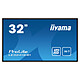 iiyama 31.5" LED - ProLite LE3241S-B1 1920 x 1080 pixels 16:9 - IPS - Dalle brillante, Haze 1% - 1200:1 - 8 ms - HDMI/VGA - Haut-parleurs intégrés - Noir