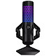 ASUS ROG Carnyx (Black) Gamer microphone - USB - professional cardioid condenser - multifunction control knob - Aura Sync RGB backlight - pop filter - shock mount